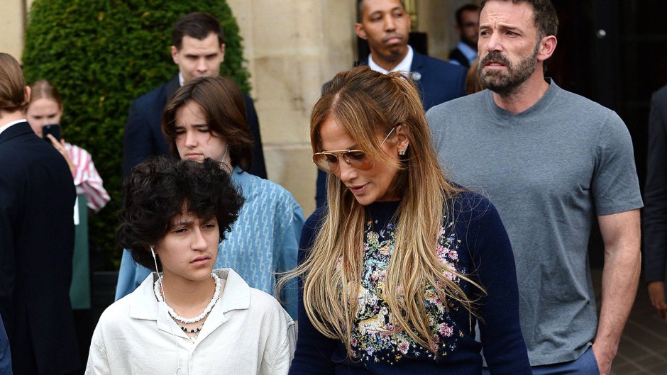 Jennifer Lopez’s Child Emme Muniz Rocks White Pant Suit at Mom’s Wedding With Ben Affleck’s Kids