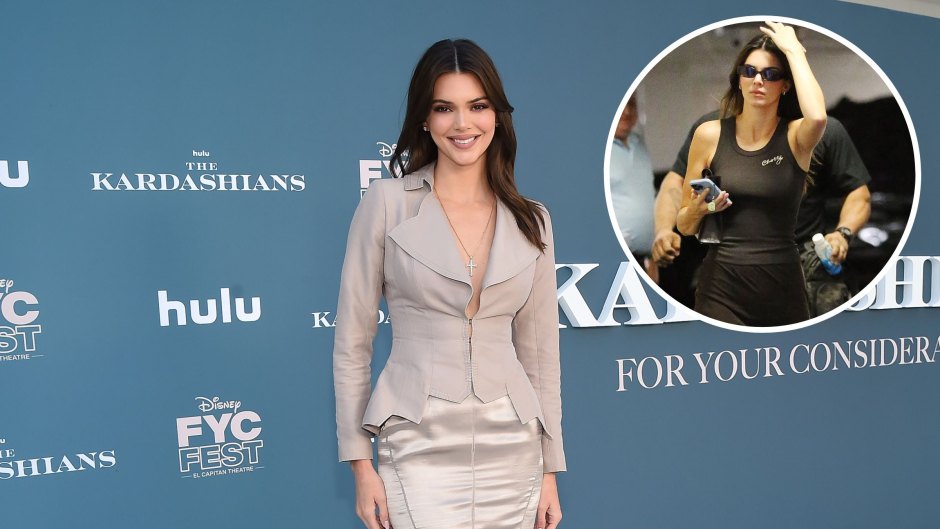 Yee Haw! Kendall Jenner Goes Braless in All-Black Outfit With Cowboy Boots: Photos