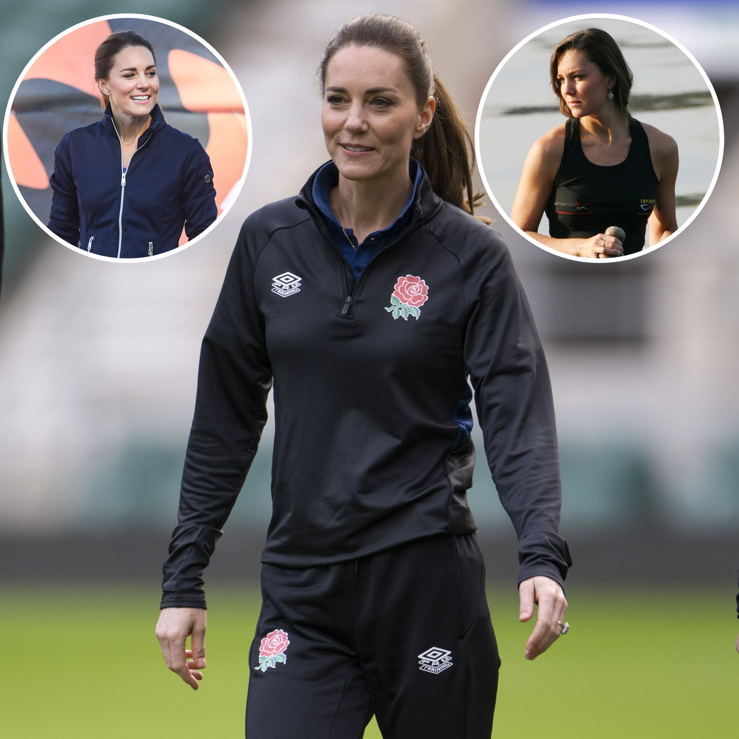 Kate Middleton in Workout Clothes, Athleisure Outfits: Photos
