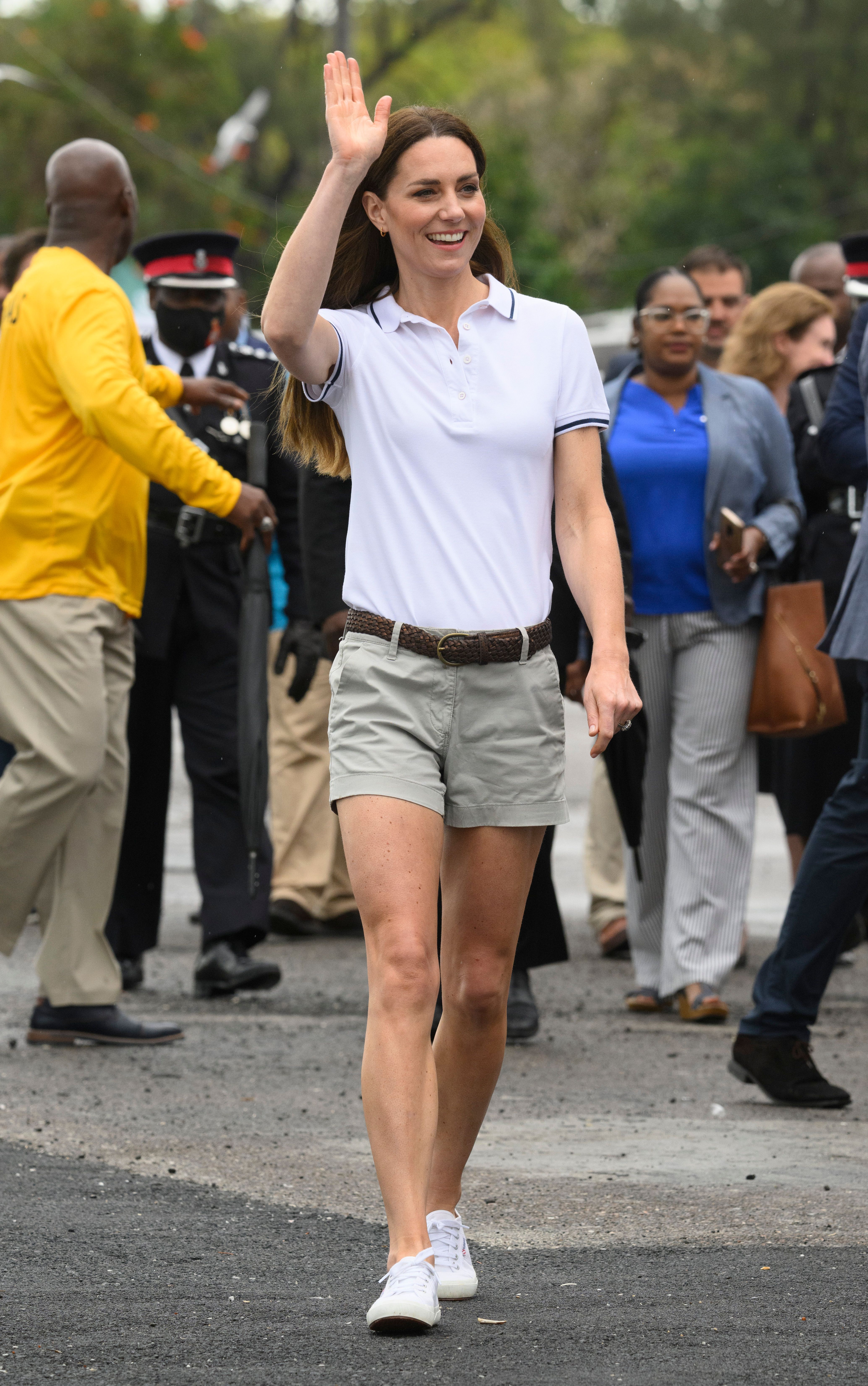 Kate Middleton Wearing Shorts
