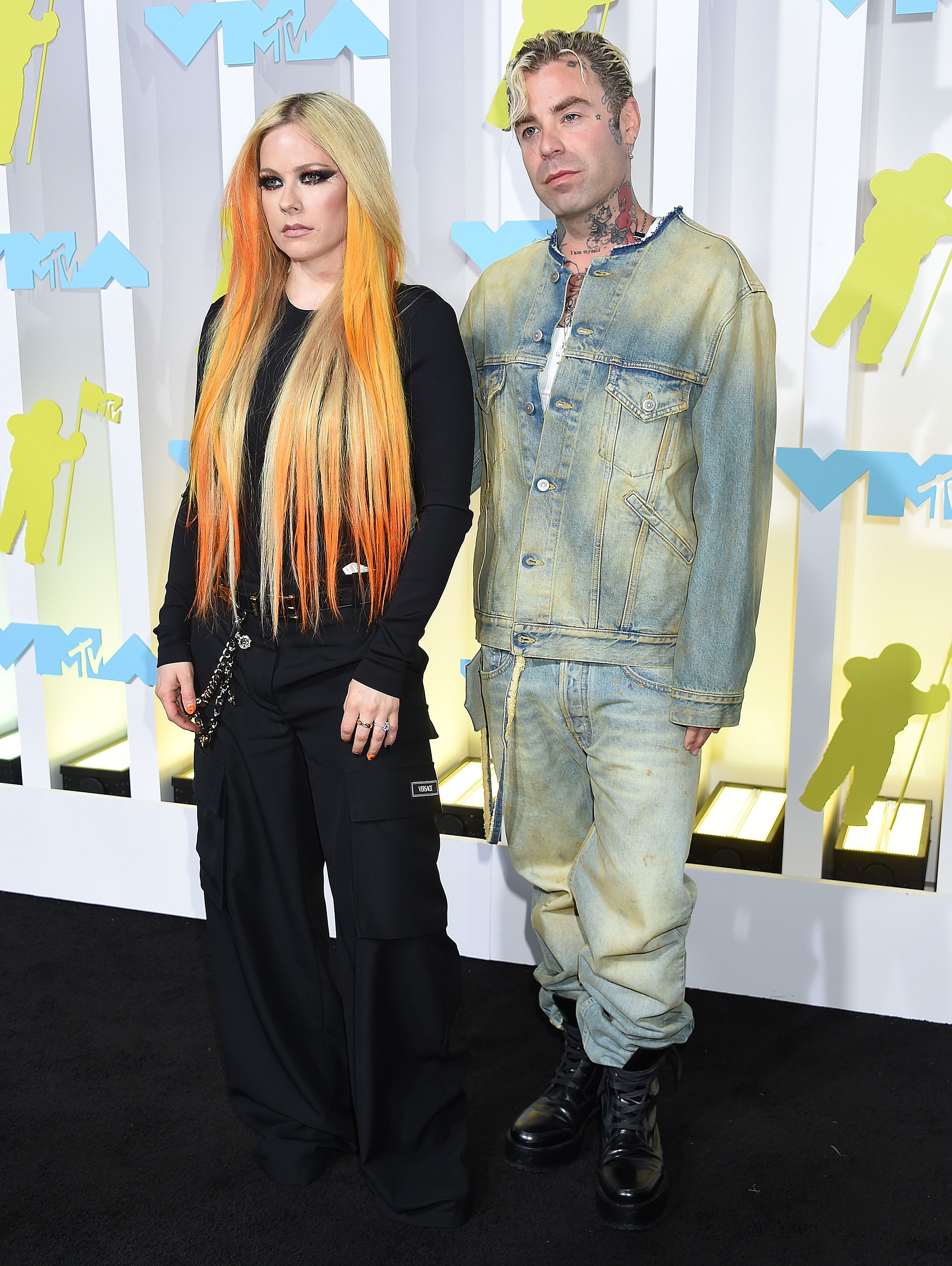 Avril Lavigne Mod Sun MTV Video Music Awards, Arrivals, Prudential Center, New Jersey, USA - 28 Aug 2022