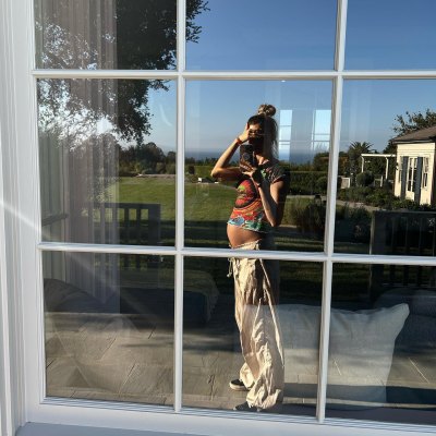 Adam Levine and Behati Prinsloo Expecting Baby No. 3: Pregnant Model Shows Off Growing Baby Bump