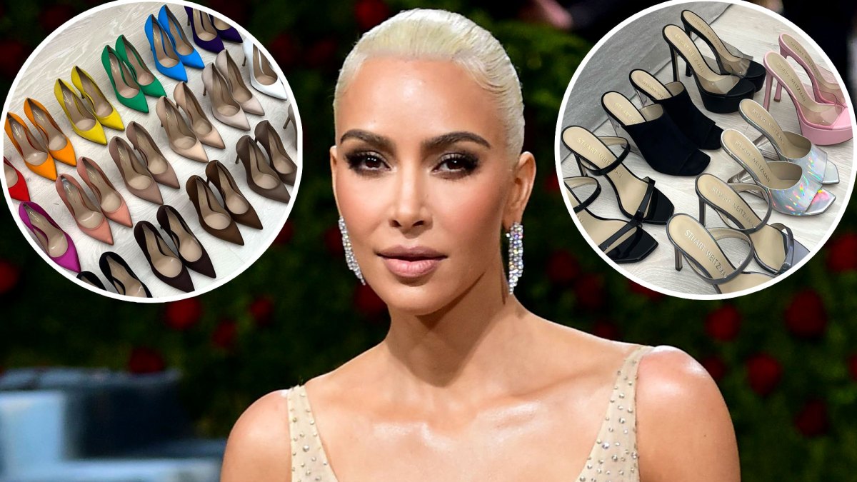 Kim Kardashian Flaunts Massive New Luxury Shoe Haul Gifted to Her By Top Designers