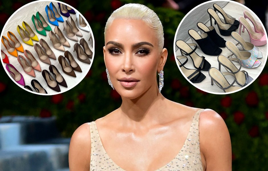Kim Kardashian Flaunts Massive New Luxury Shoe Haul Gifted to Her By Top Designers