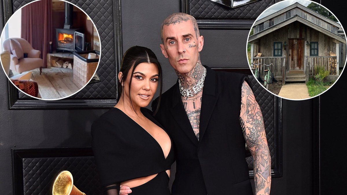 Kourtney Kardashian Shares Photos From Romantic English Getaway With Husband Travis Barker