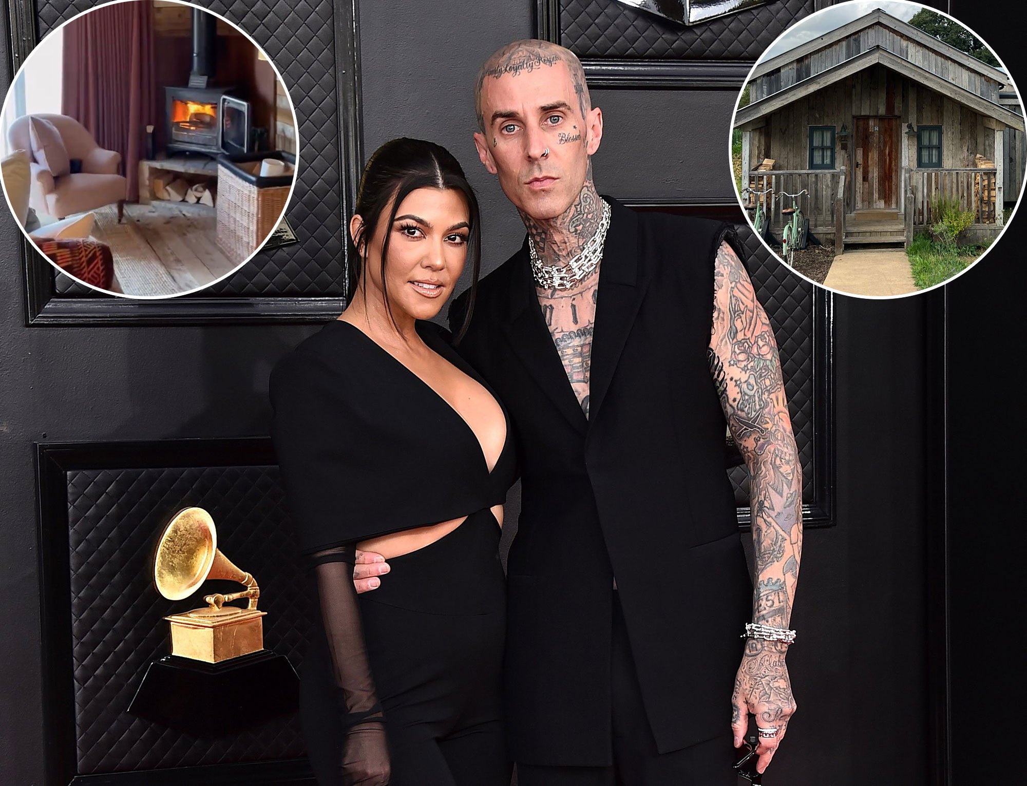 Kourtney Kardashian, Travis Barker English Getaway: Photos | Life & Style