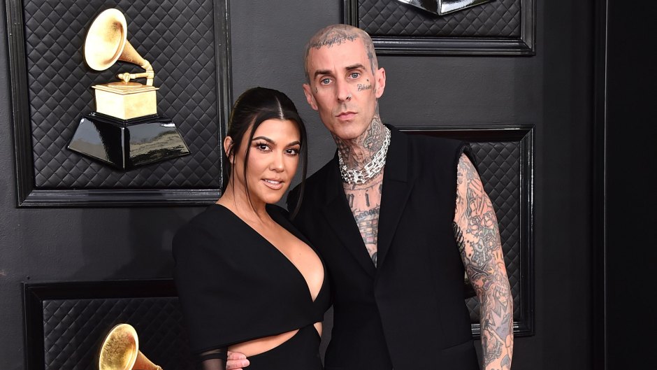 NSFW! Kourtney Kardashian Says She Did the Dishes 'Completely Butt Naked' with Travis Barker in Palm Springs