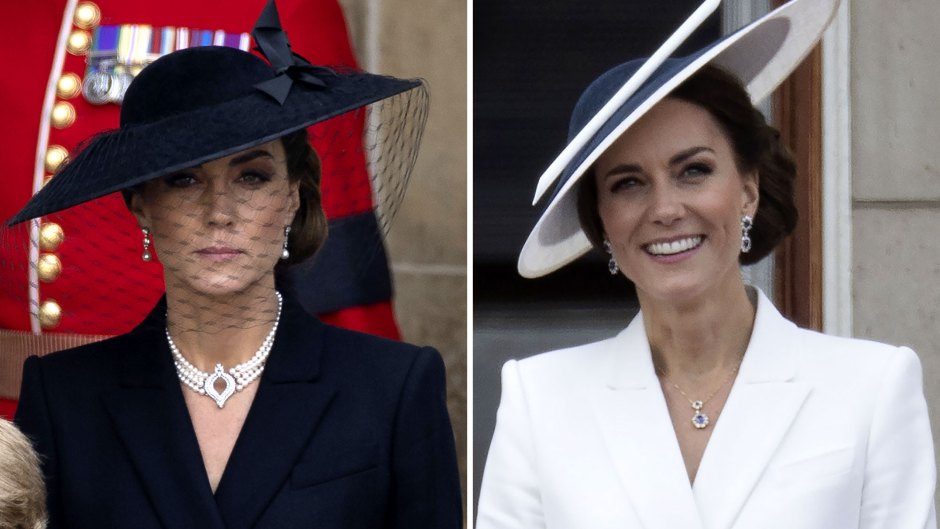Princess Kate Radiates Regal Elegance in Black Dress at Queen Elizabeth II's Funeral: See Photos