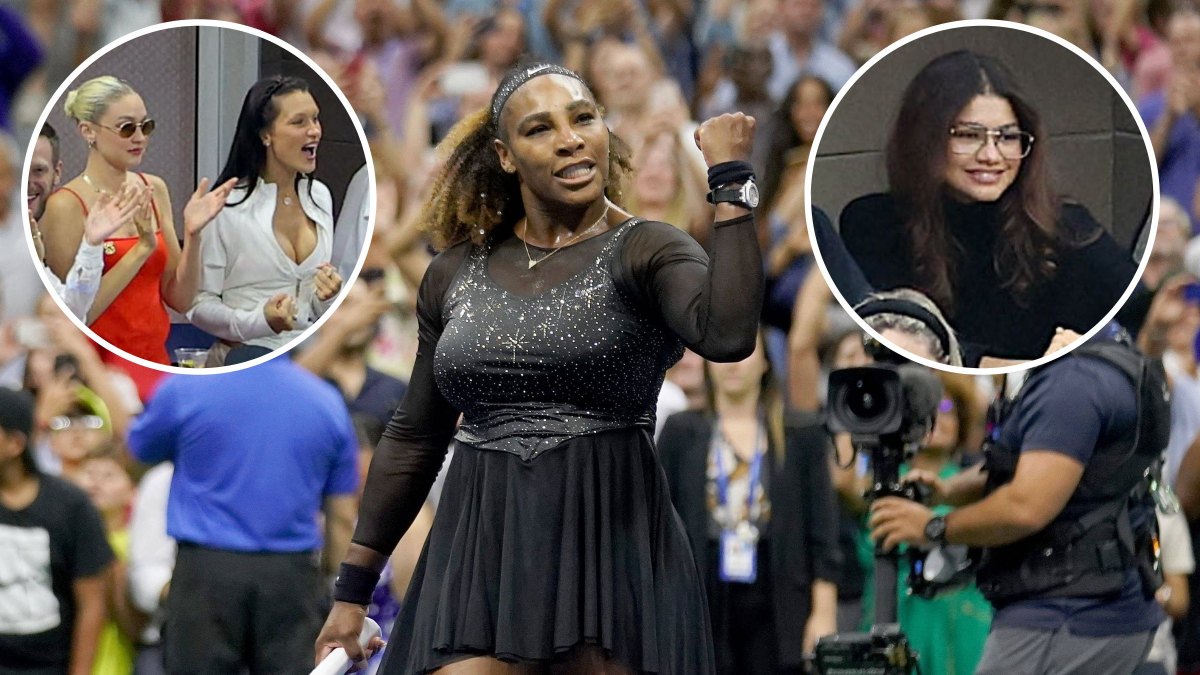 Celebrities Attend U.S. Open to Watch Serena Williams