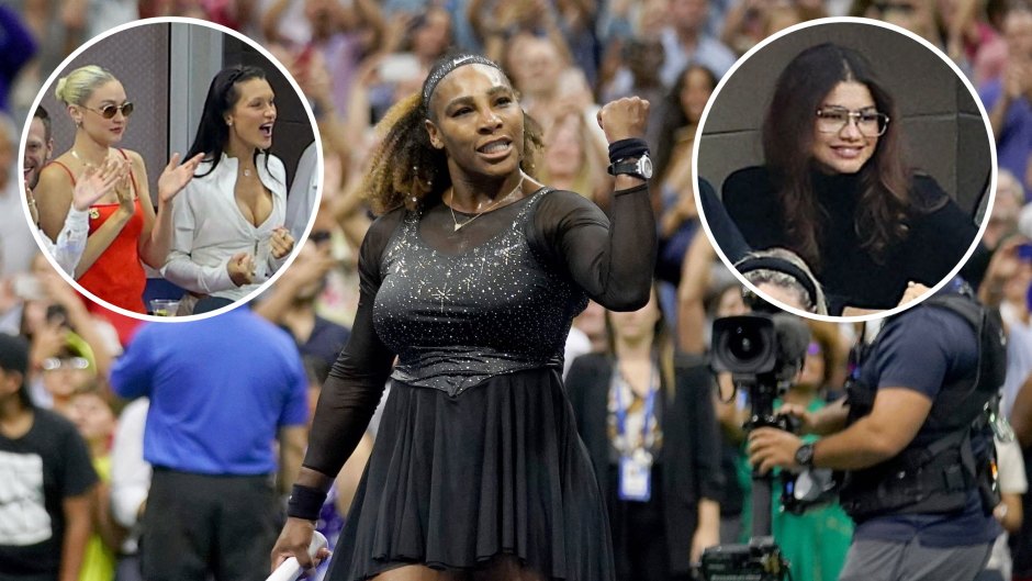 Celebrities Attend U.S. Open to Watch Serena Williams