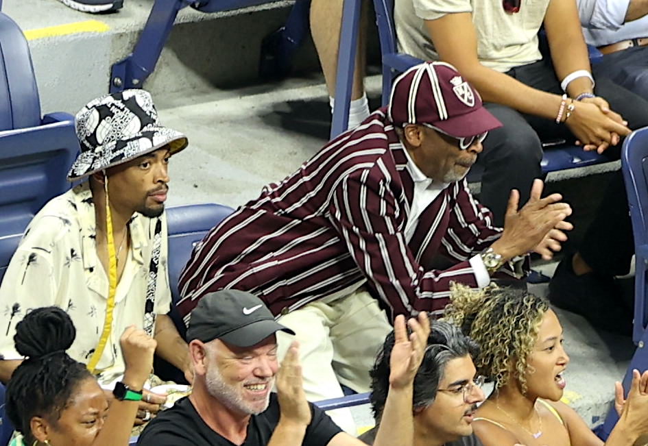 Celebrities Attend U.S. Open to Watch Serena Williams