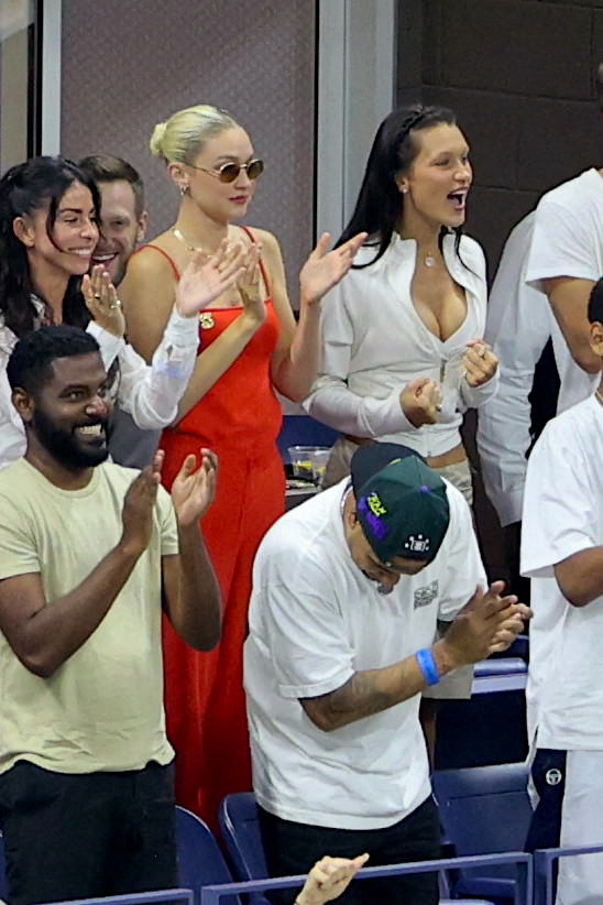 Celebrities Attend U.S. Open to Watch Serena Williams