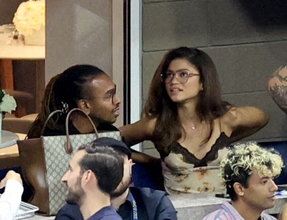 Celebrities Attend U.S. Open to Watch Serena Williams