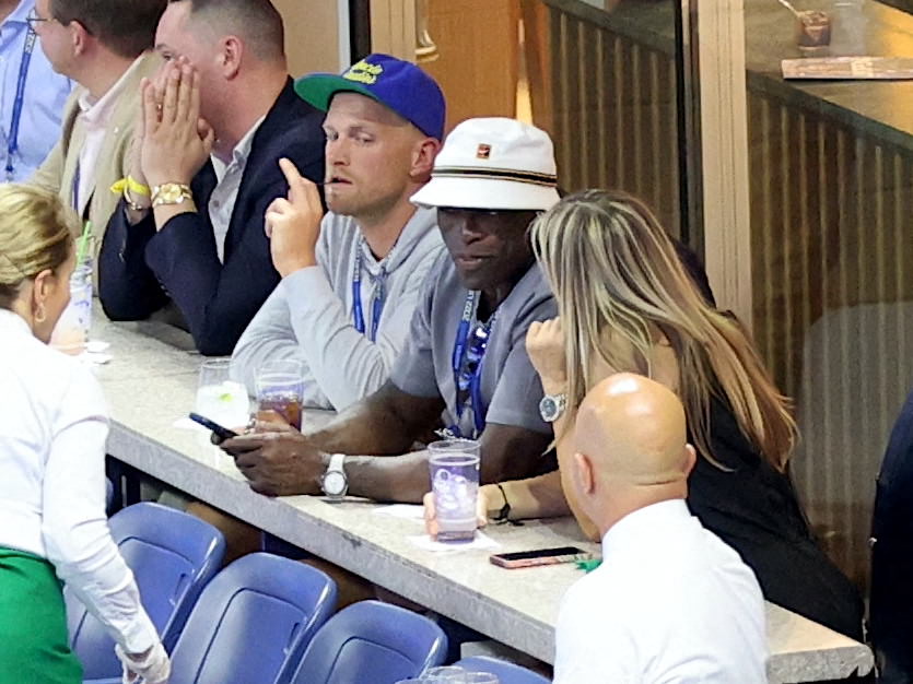 Celebrities Attend U.S. Open to Watch Serena Williams
