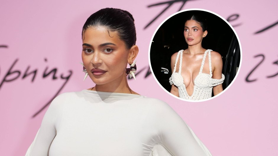 See Kylie Jenner Wear Underwear as Clothes at Paris Fashion Week