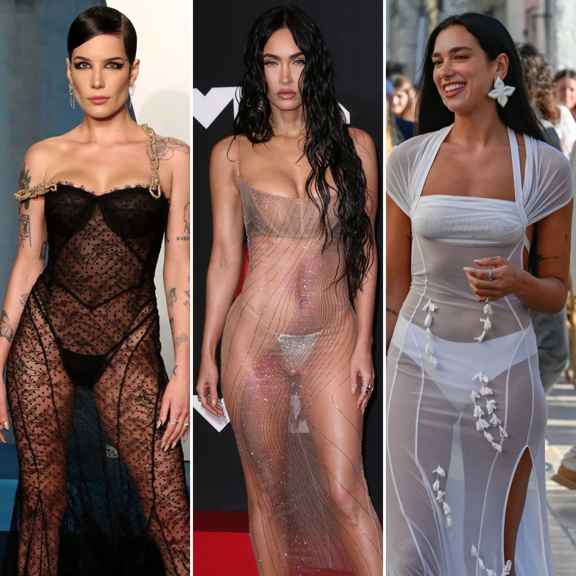 Celebrities Flashing Underwear: Sexiest Photos