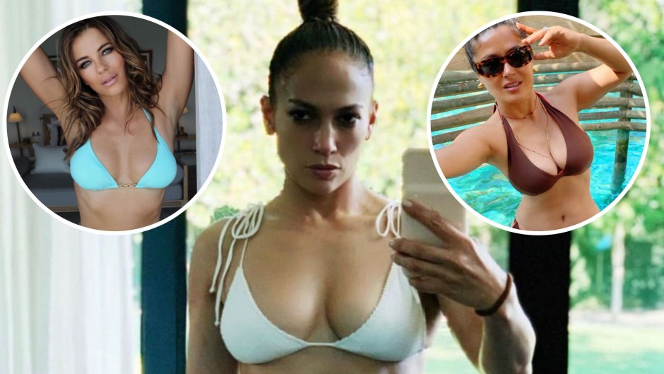 Celebrities Over 50 Wearing Bikinis and Swimsuits: Photos