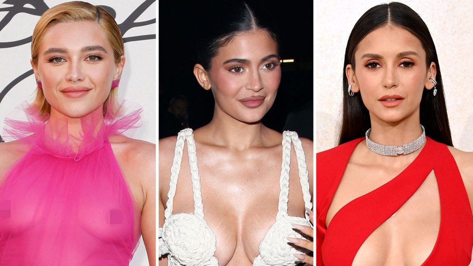 Celebrities' Sexiest Most Revealing Outfits of 2022 in Photos