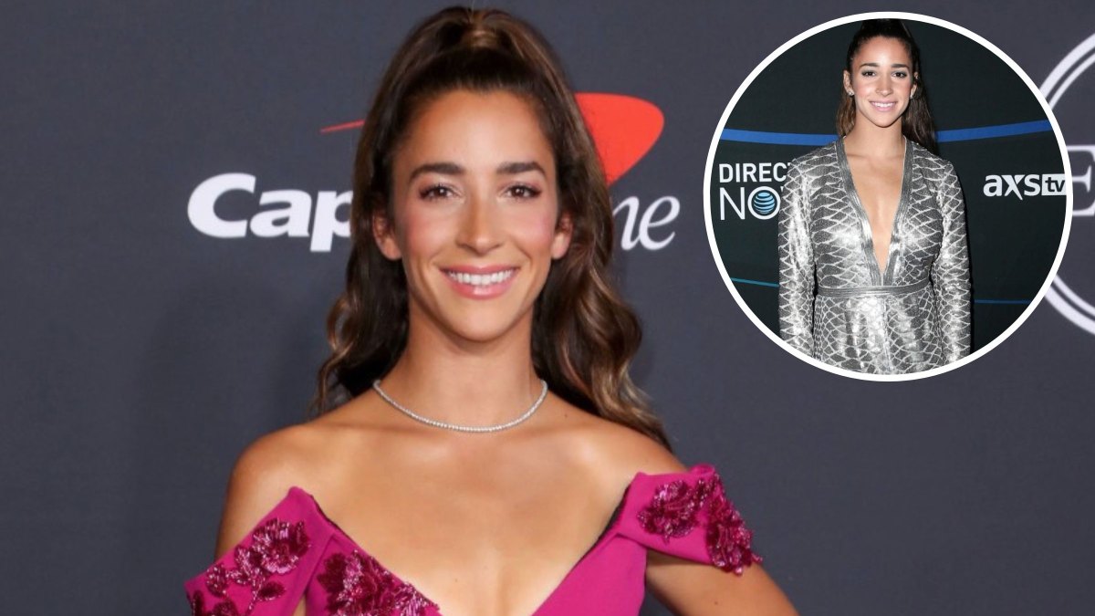 Aly Raisman Braless