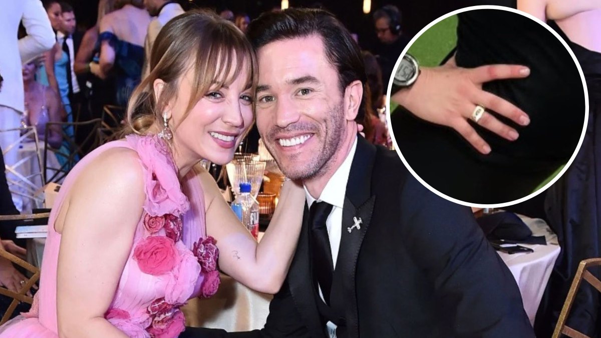 Is Kaley Cuoco Engaged?