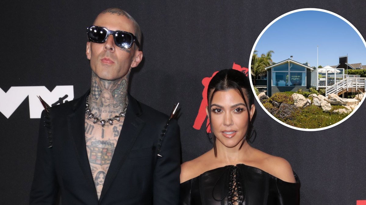 Kourtney Kardashian, Travis Barker Santa Barbara Home: Photos