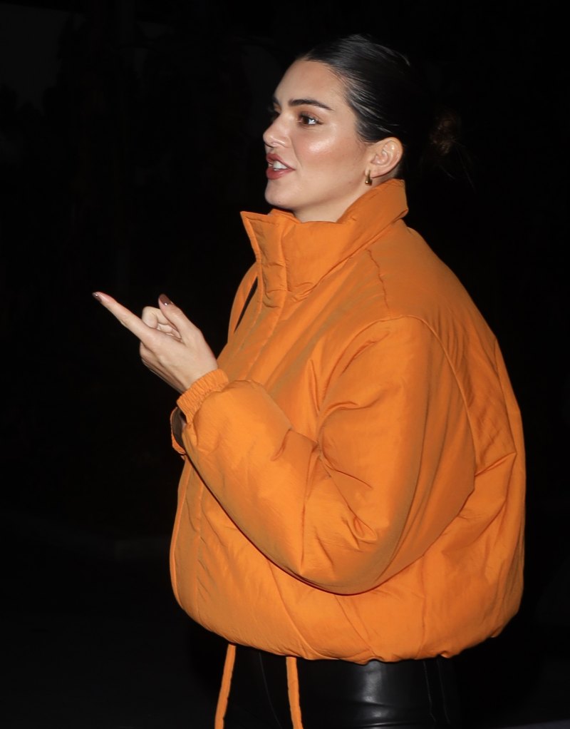 Kendall Jenner Enjoys Rare Night Out With Dad Caitlyn Jenner at Clippers NBA Game: Photos