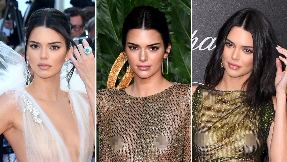 Kendall Jenner Goes Braless & Shows Off Lots of Skin, Kendall Jenner