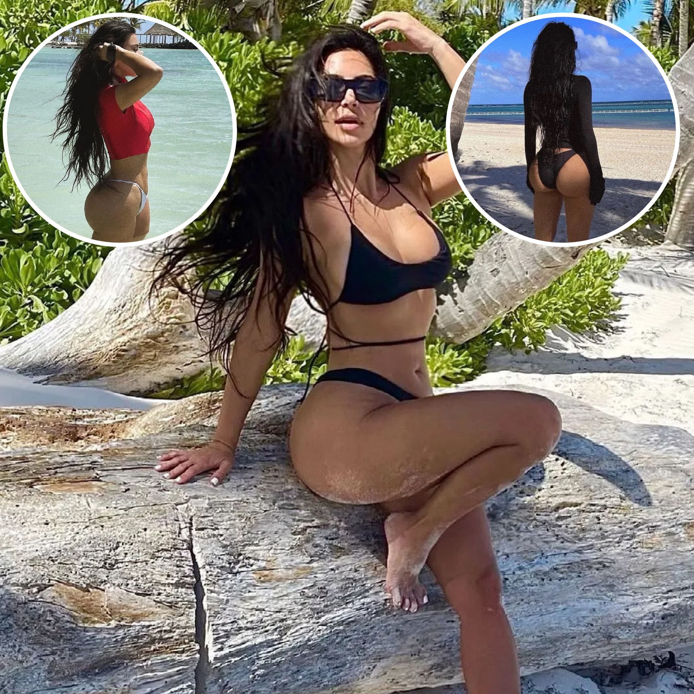 Amanda Martinez Big Ass - Kim Kardashian's Best Butt Photos: Pics Showing Off Her Assets