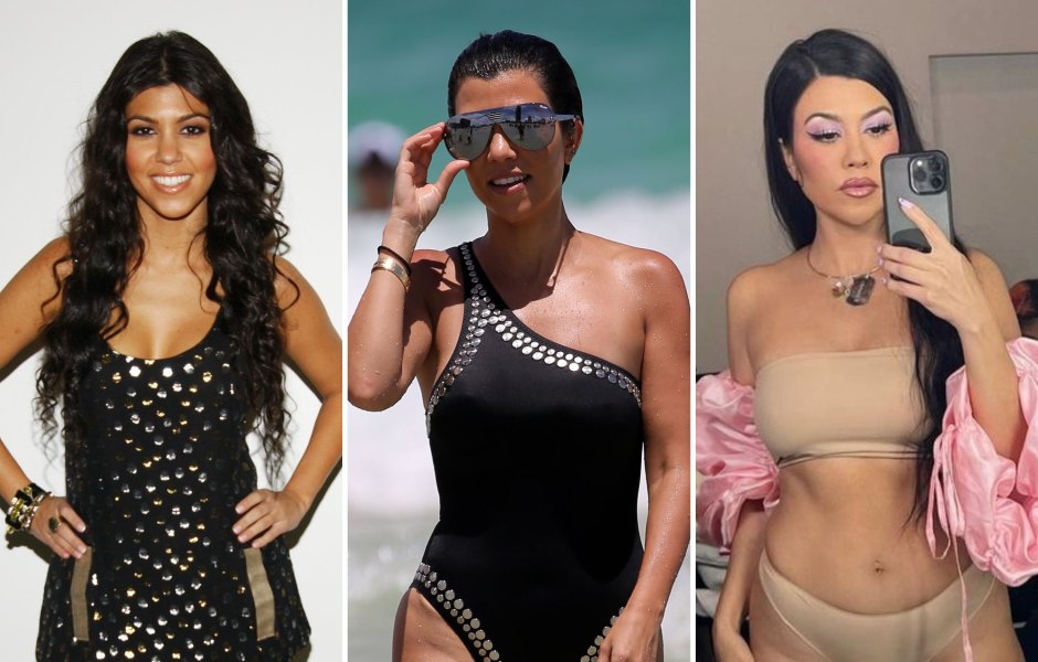 Kourtney Kardashian's Body Transformation Over the Years: From Pregnancies to Bikini Photos