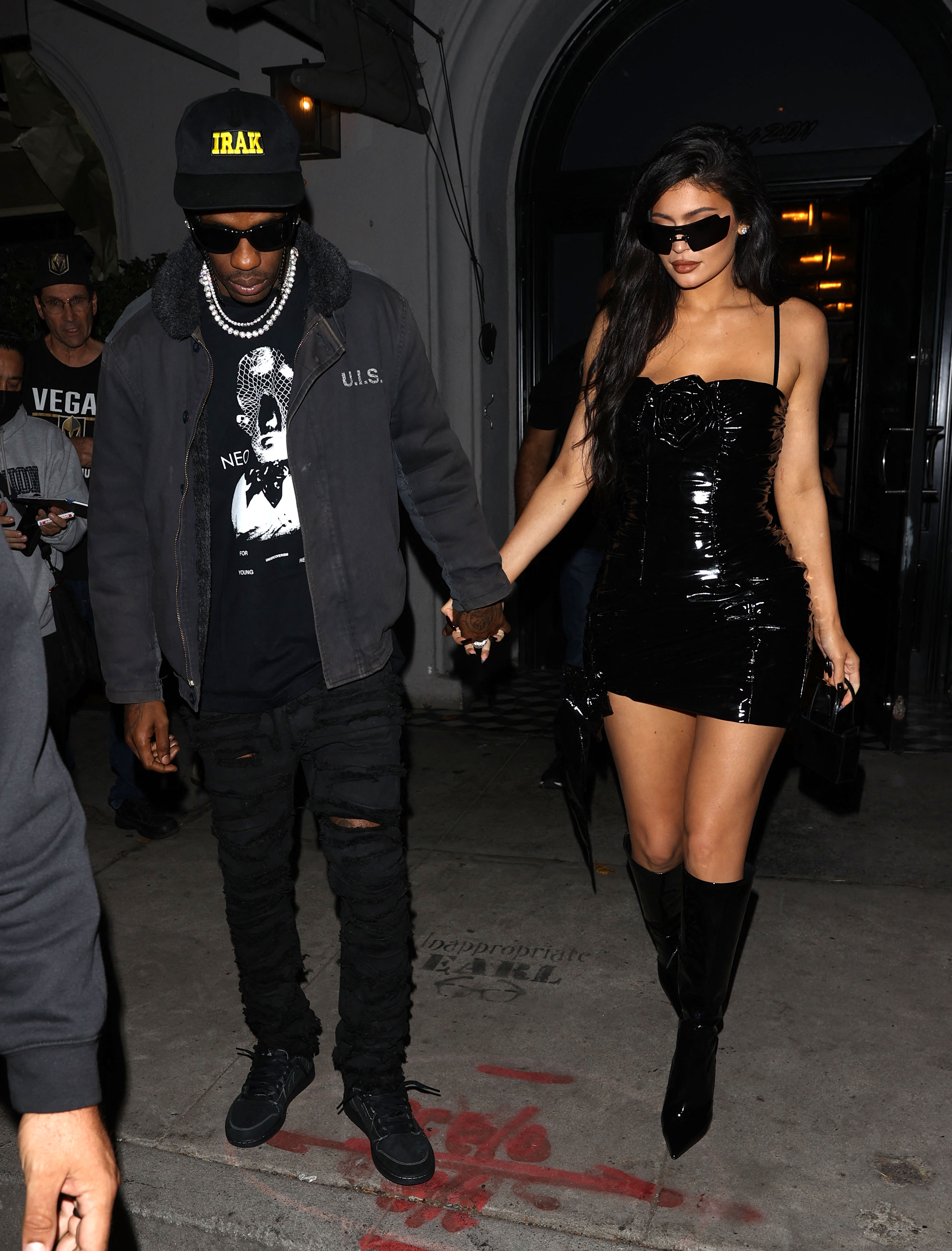 Kylie Jenner, Travis Scott Hold Hands on Rare Date Night: Photos