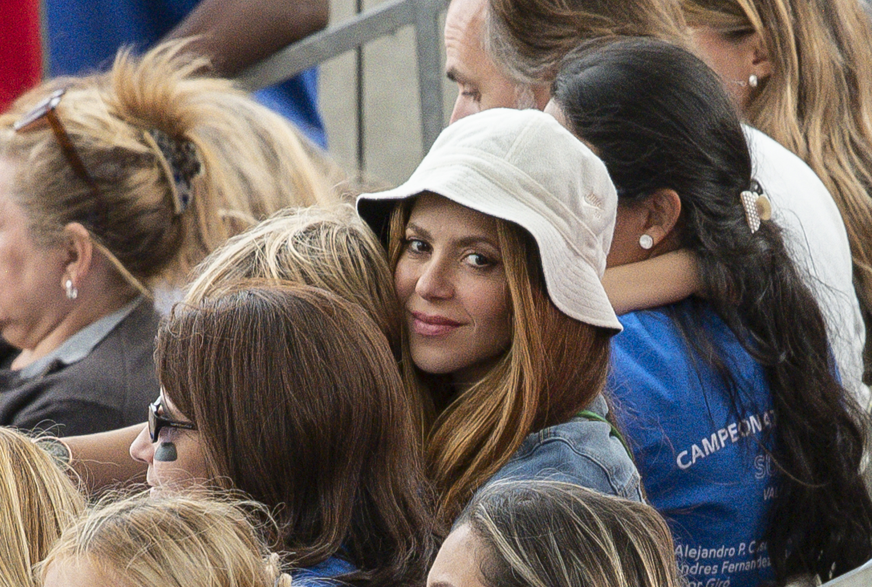 EXCLUSIVE: Shakira And Pique Watch Their Son's Baseball Game Separately In Valencia
