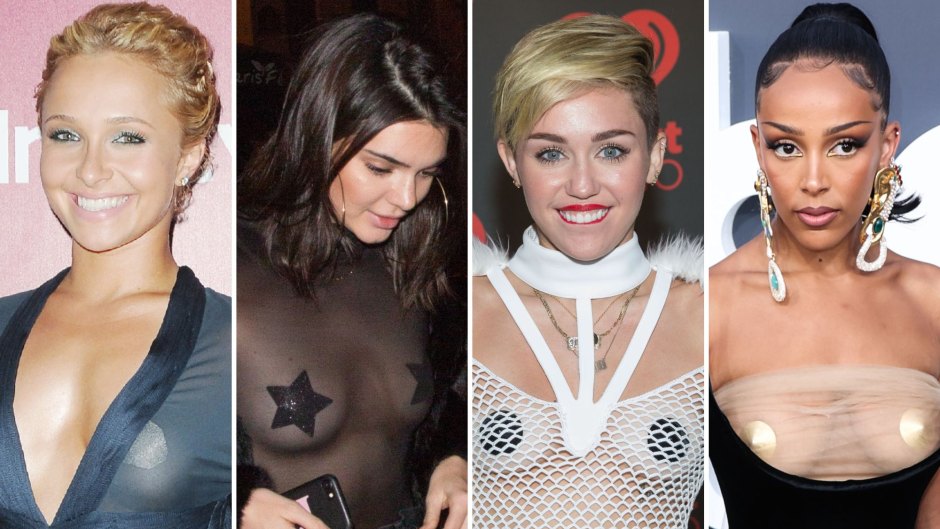 These Celebrities Love Wearing Pasties! See Photos of Their Sexiest Boob-Baring Outfits