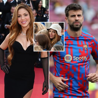 Shakira and Ex Gerard Pique Keep Their Distance During Son’s Soccer Game Following Split: Photos