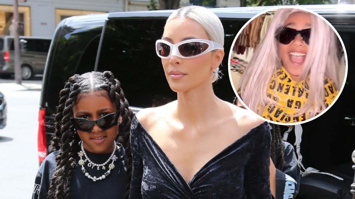 North West Mocks Kim Kardashian