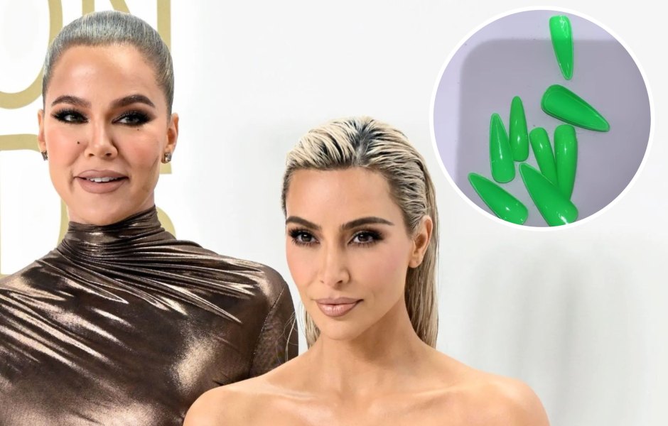 Khloe Kardashian Mocks Kim Kardashian Press-on Nails