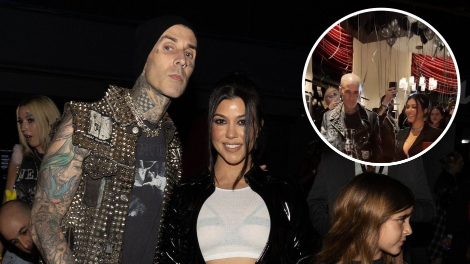 Kourtney Kardashian Throws Surprise Party for Travis Barker Photos