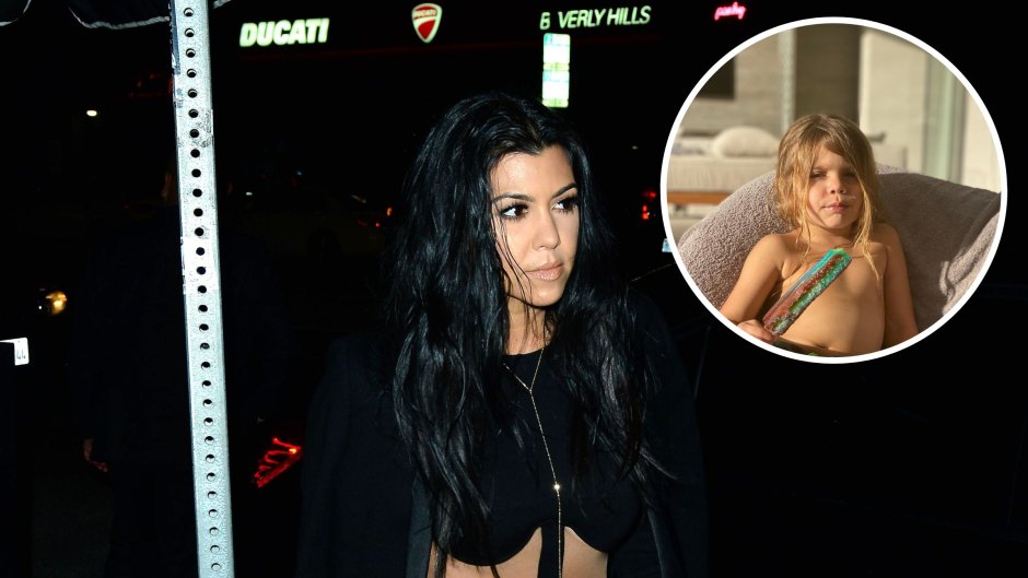 Kourtney Kardashian Reveals She Kept Son Reign Disick’s Hair After He Cut It: ‘I Smell it Often’