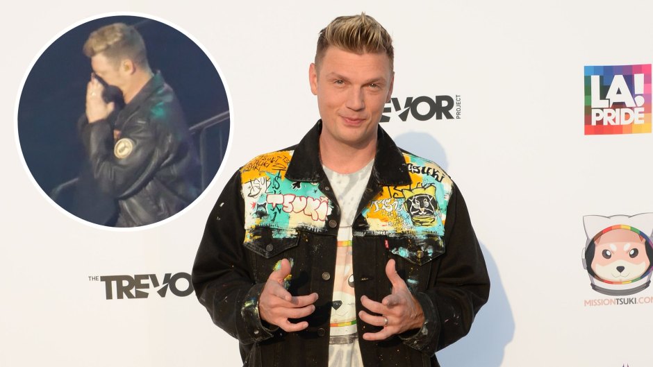 Nick Carter Breaks Down in Tears During Backstreet Boys Performance After Brother Aaron’s Death