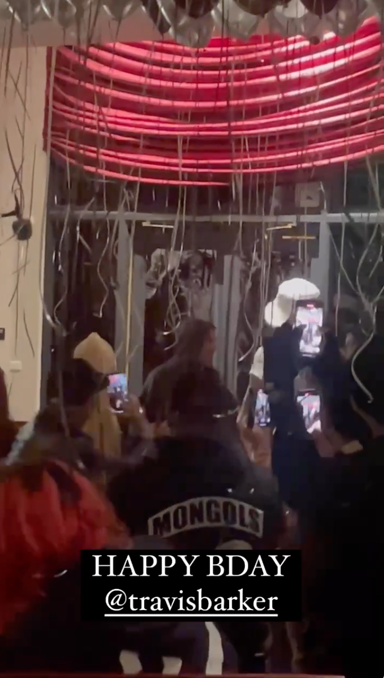 Travis Barker Surprise Birthday Party PhotosBrad Cohen