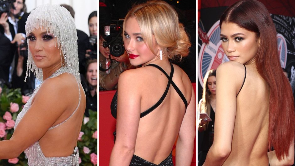 Celebrities in Backless Dresses Photos: Sexiest Looks