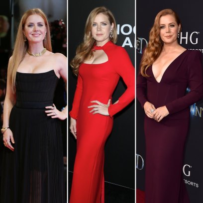 Amy Adams' Braless Outfits Are ~Enchanting~! See Photos of the Actress Without a Bra