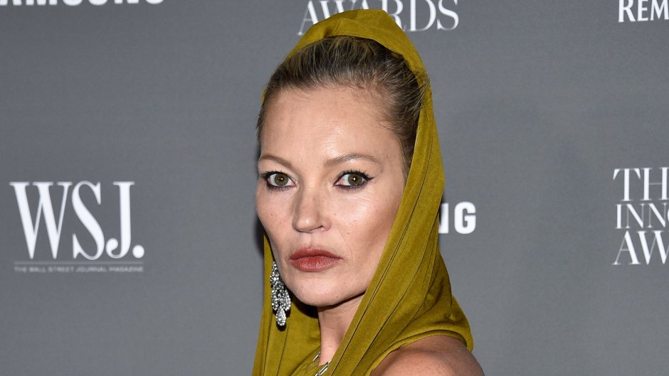 Kate Moss in See-Through Yellow Dress at WSJ Awards: Photos