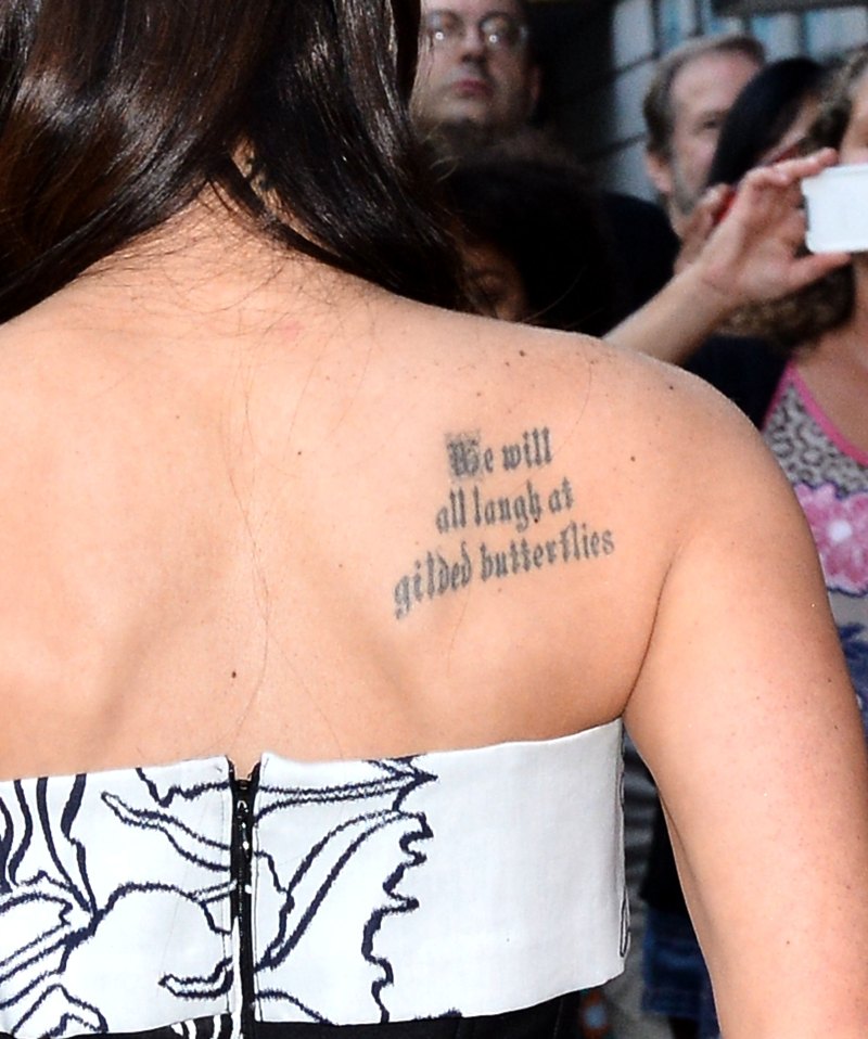 Megan Fox Tattoos: Ankle, Pelvis, Back, More Tattoo Photos