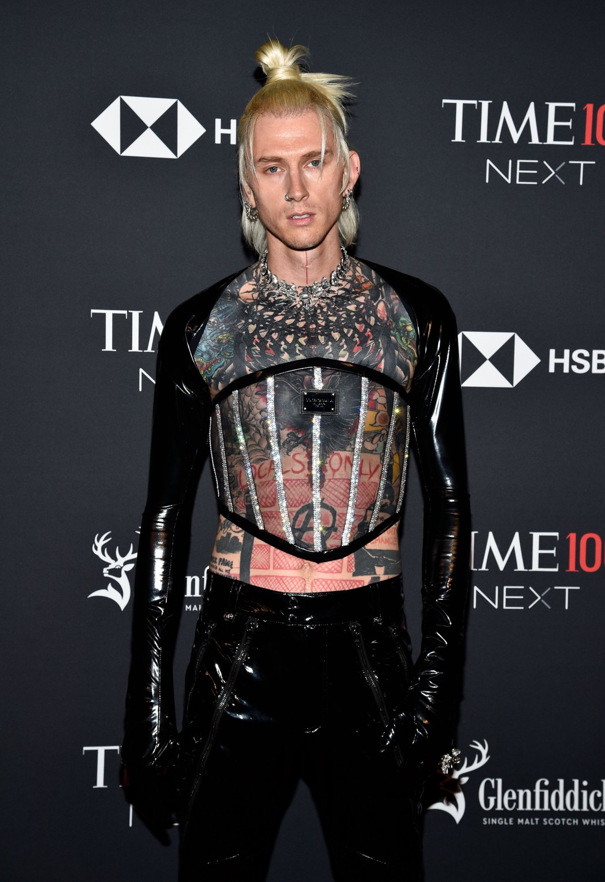 Mgk Rug MGK’s Crazy Outfits Pictures: Photos of His Daring Clothes | Life & Style