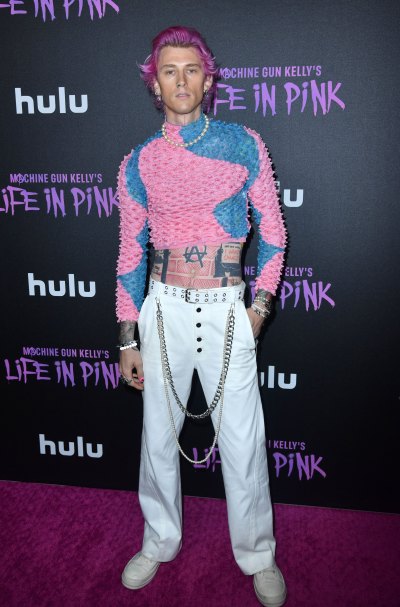 Mgk Rug MGK’s Crazy Outfits Pictures: Photos of His Daring Clothes | Life & Style