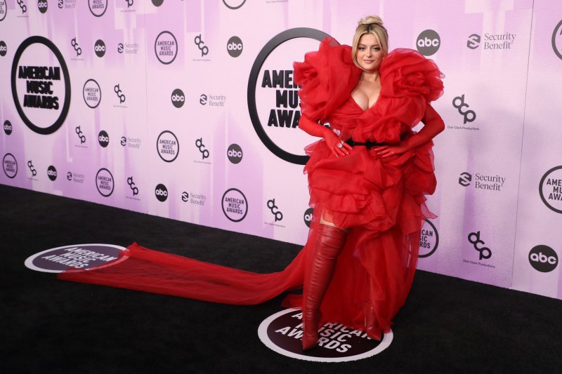 Bebe Rexha American Music Awards, Arrivals, Los Angeles, California, USA - 20 Nov 2022