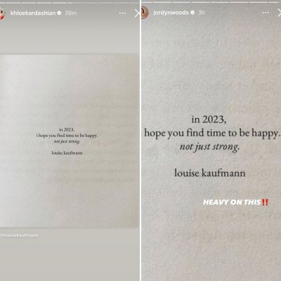 Khloe Kardashian and Jordyn Woods Share Same Quote Ahead of 2023 After Past Tristan Thompson Scandal