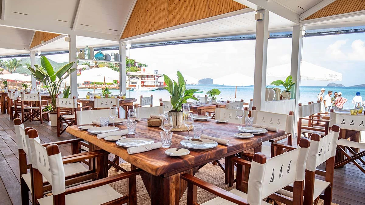 St. Barths' Nikki Beach Is the Ultimate Boho Beach Dining Experience