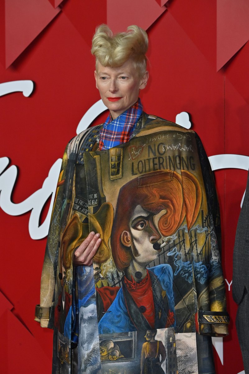 Tilda Swinton fashion awards
