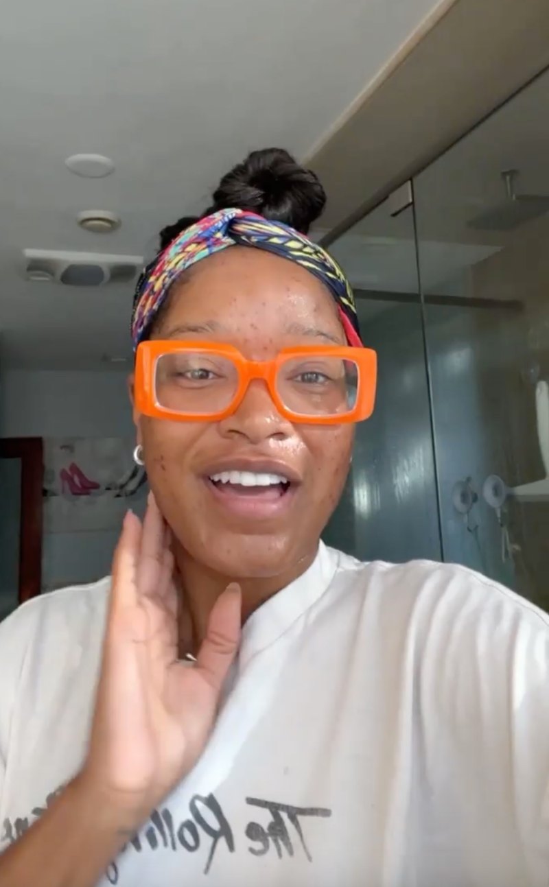 Keke Palmer With No Makeup: Fresh-Faced Photos of the Actress
